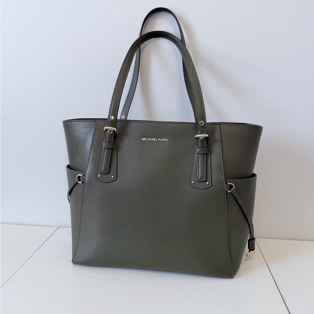 Michael Kors Sage Green Tote Bag